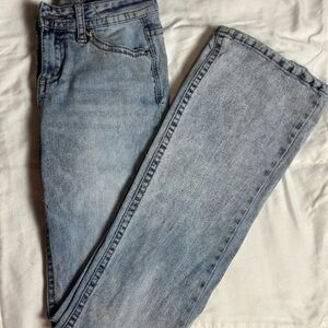 YMI Women's Boot Cut Jeans - Light Blue